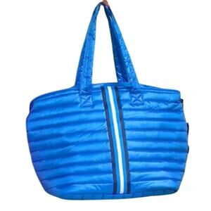 Think Royln Messenger and Pouch Bundle Pool Blue NWT